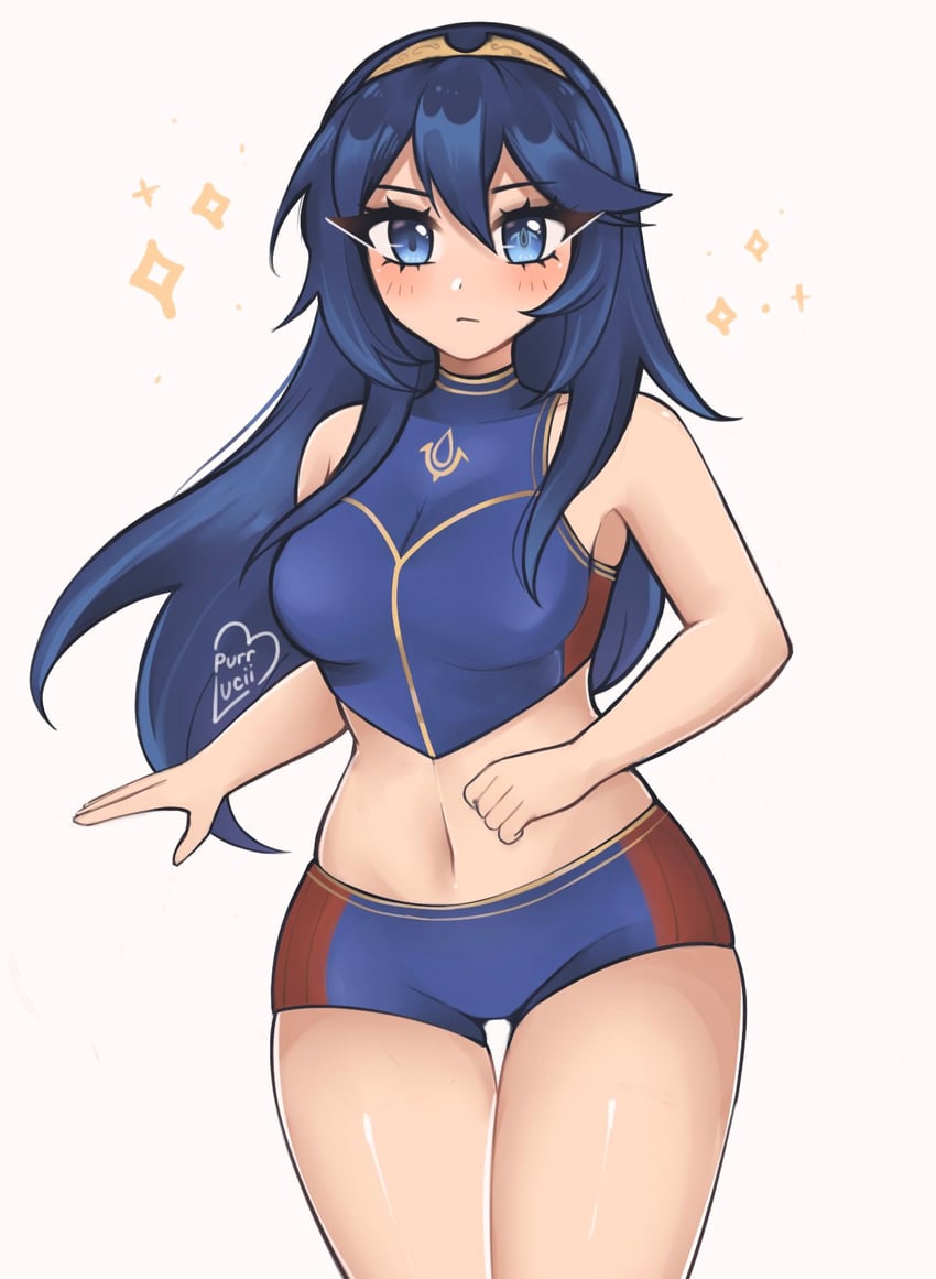lucina (fire emblem and 2 more) drawn by luci_(purrlucii)
