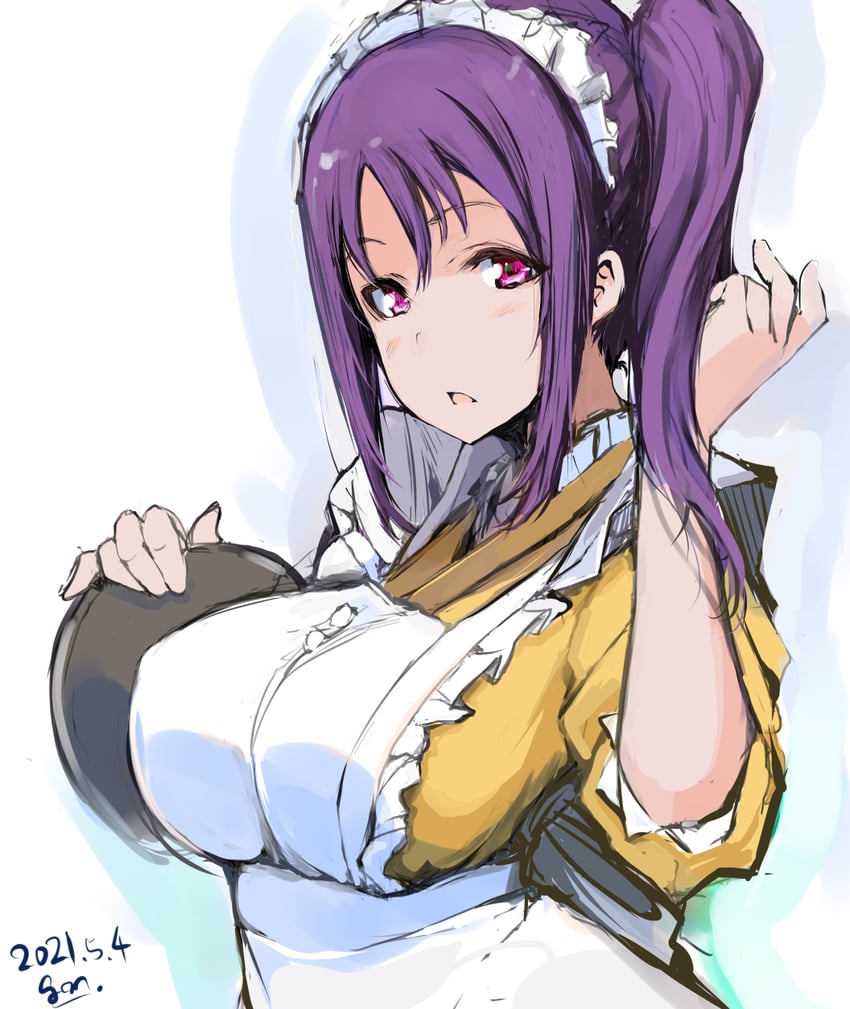 kazuno sarah (love live! and 1 more) drawn by gengoroh