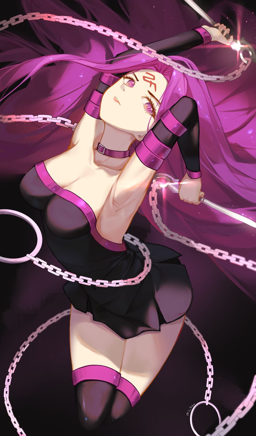 medusa (fate and 2 more) drawn by li_kha