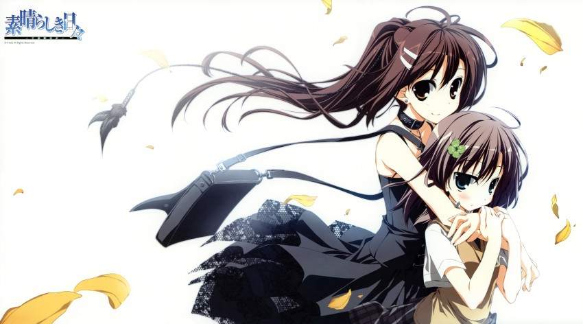 minakami yuki and mamiya hasaki (subarashiki hibi) drawn by kagome_(traumatize)