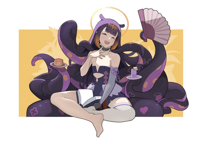 ninomae ina'nis (hololive and 1 more) drawn by sleepy_frippy
