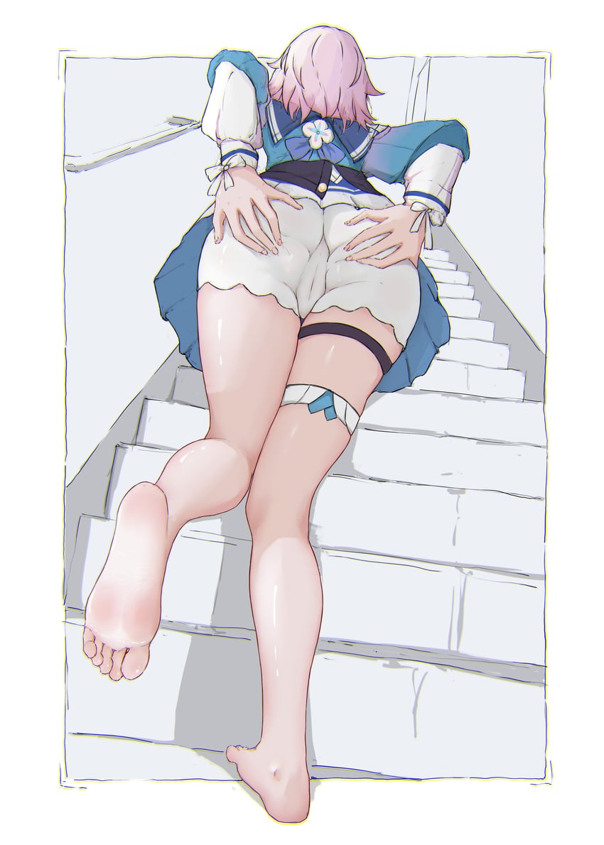 march 7th (honkai and 1 more) drawn by iicedcola
