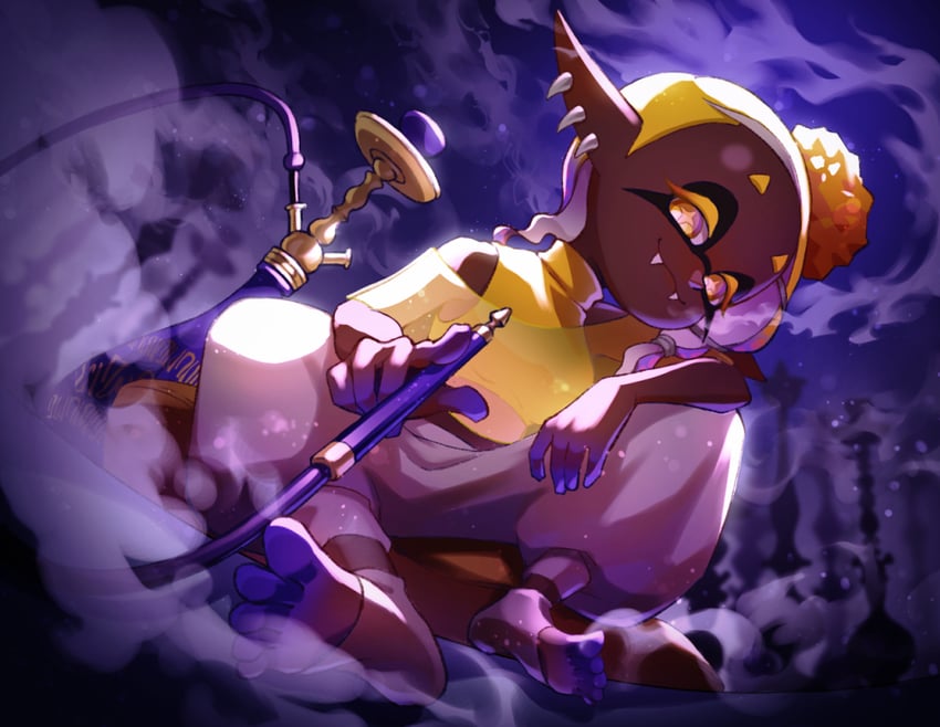 frye (splatoon and 1 more) drawn by teo_(teorekka)