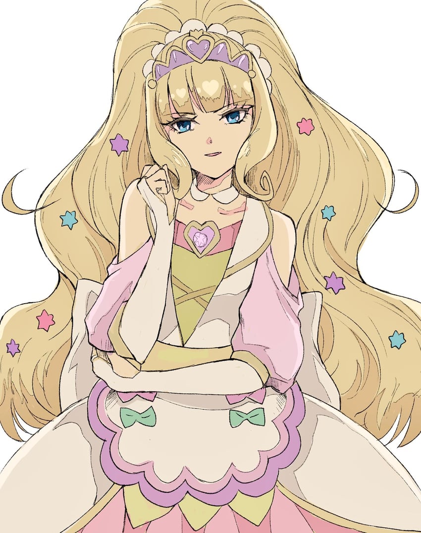 kasai amane and cure finale (precure and 1 more) drawn by sumiko_(sumikop)