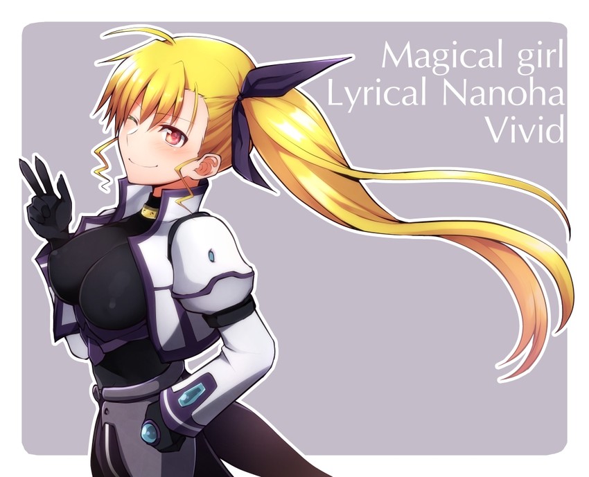 vivio (lyrical nanoha and 1 more) drawn by nagashiro_rouge