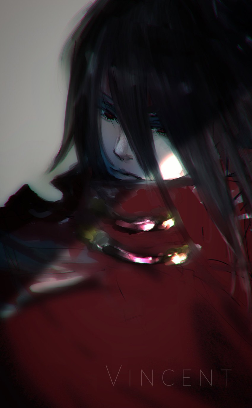 vincent valentine (final fantasy and 1 more) drawn by kanoe_k
