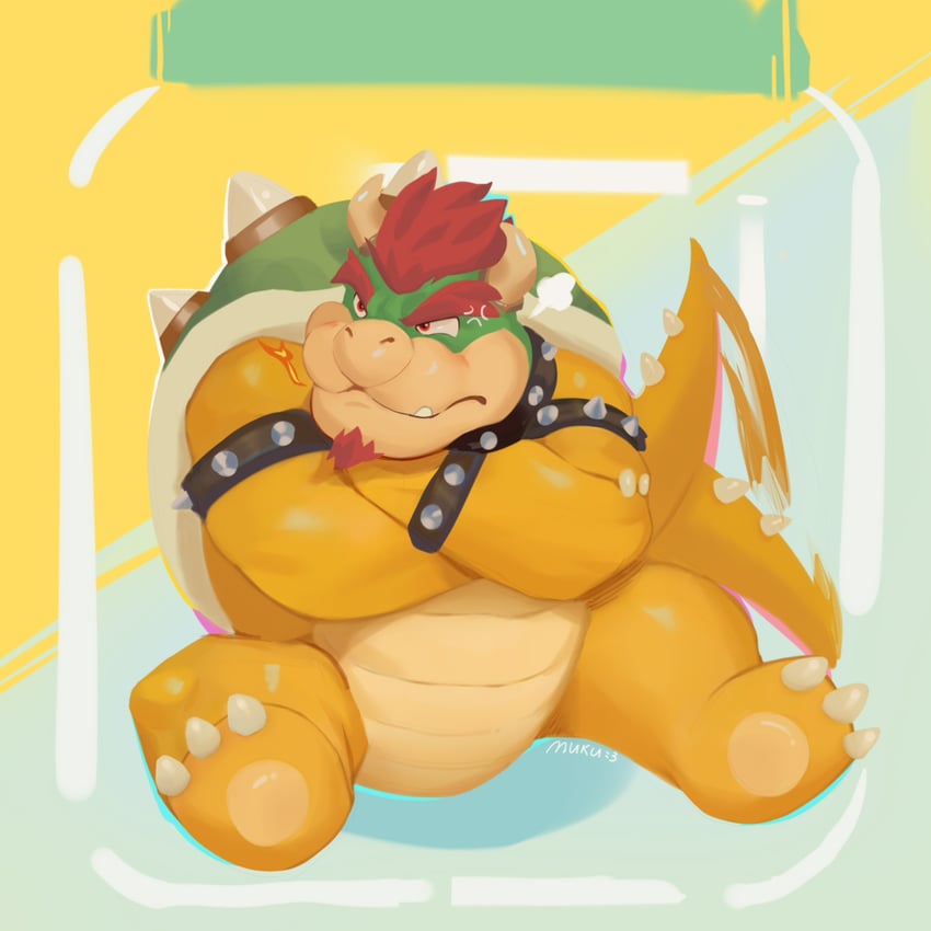 bowser (mario and 1 more) drawn by marius_tygo