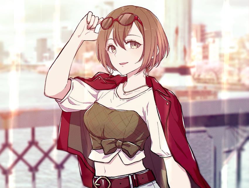 meiko and vivid bad squad meiko (vocaloid and 1 more) drawn by xxxxxxxxxlr