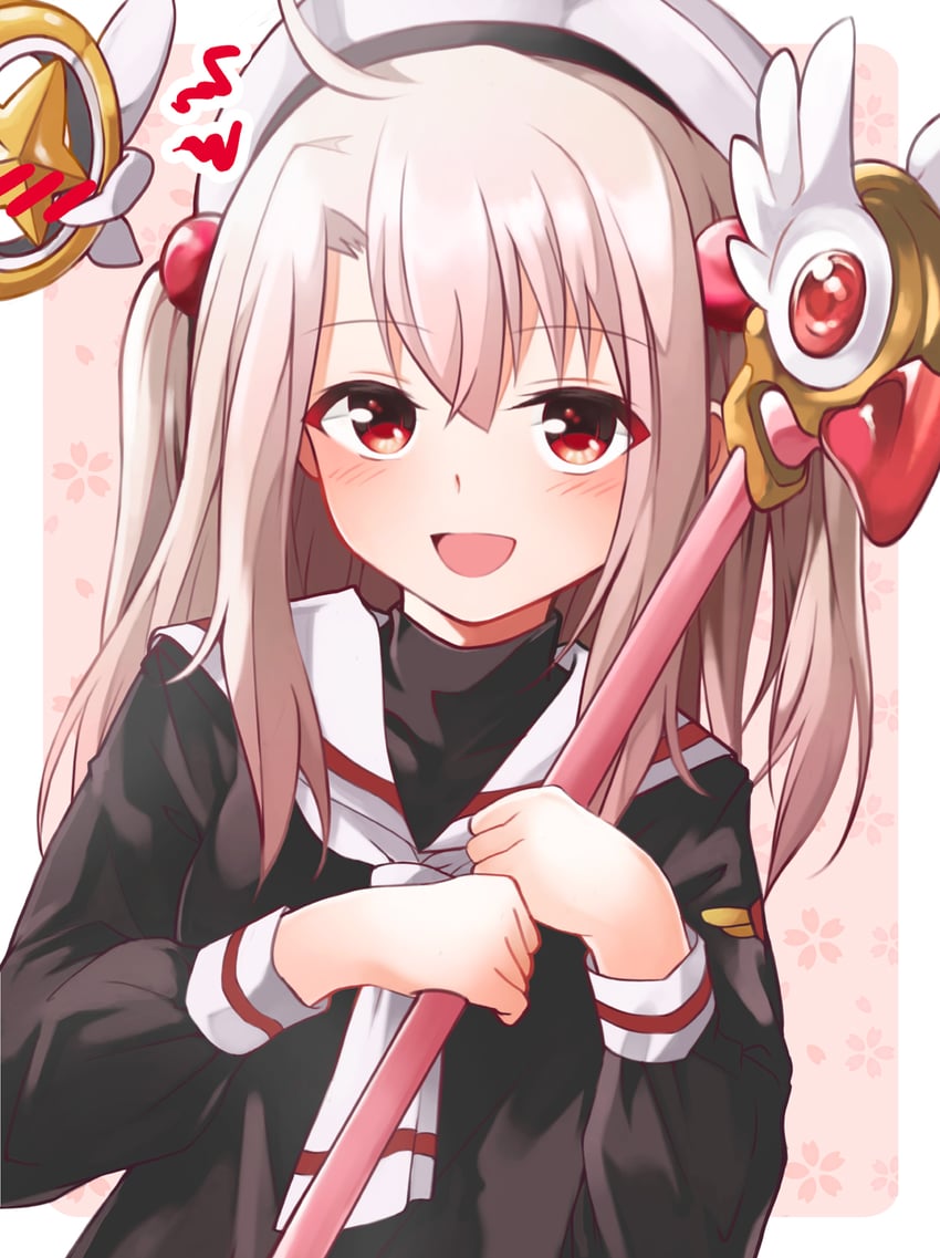 illyasviel von einzbern, kinomoto sakura, and magical ruby (fate and 2 more) drawn by mochi_(k620803n)