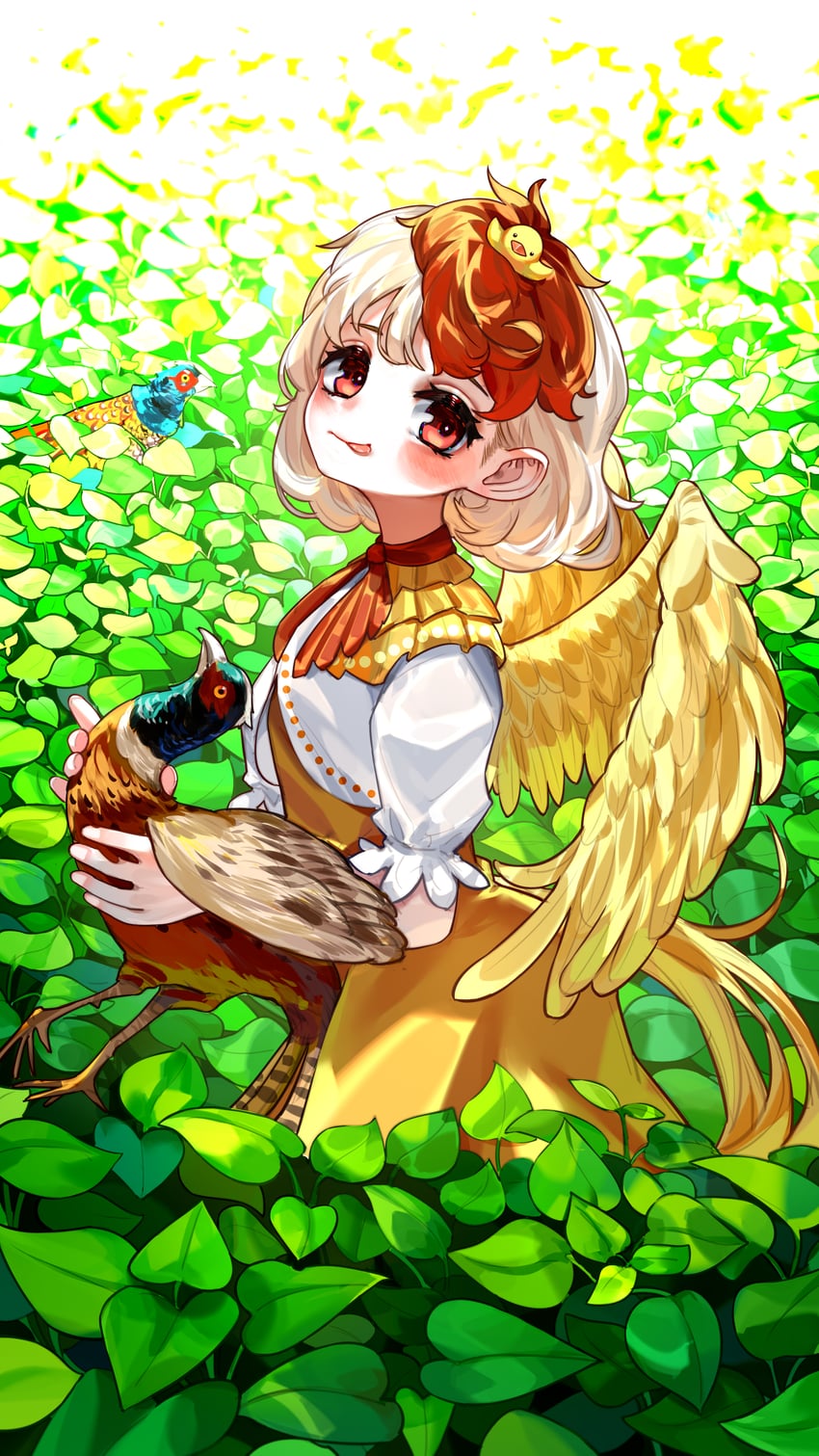 niwatari kutaka (touhou) drawn by kourou_(kouroukun)