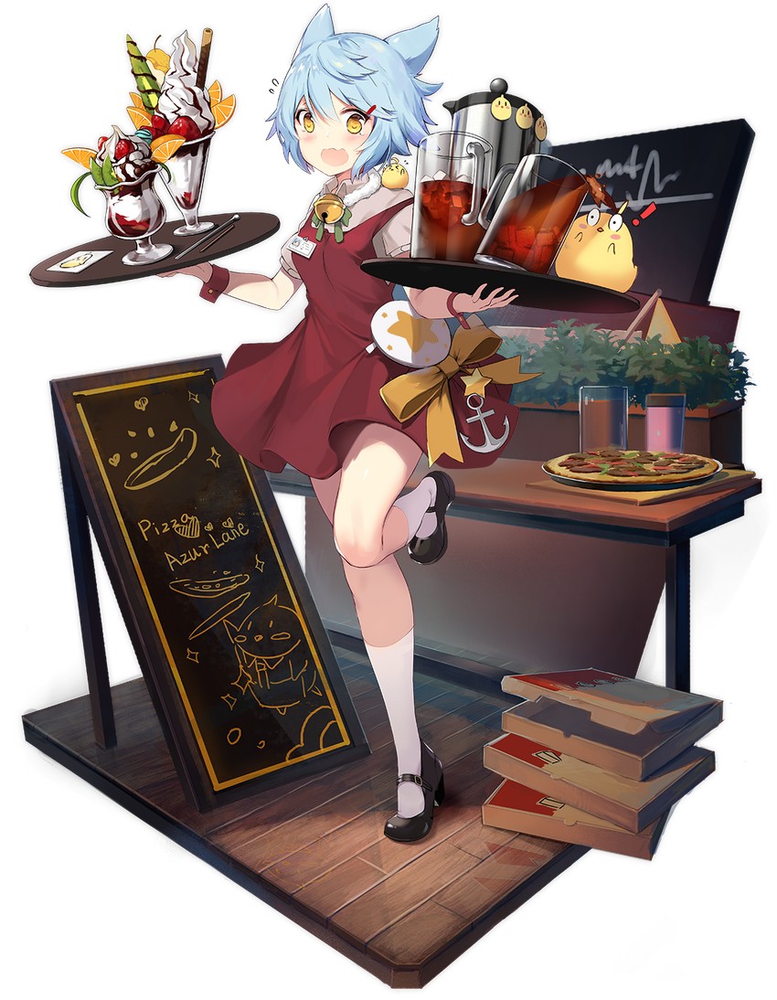 manjuu and fubuki (azur lane) drawn by alisa_(kuro_no_sakura)