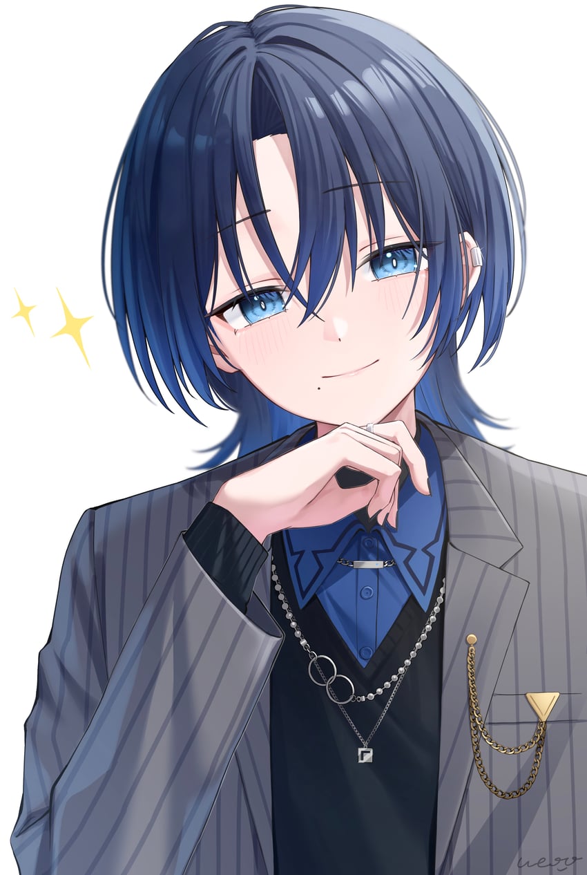 hiodoshi ao (hololive and 1 more) drawn by ai_(u_e_o_o)