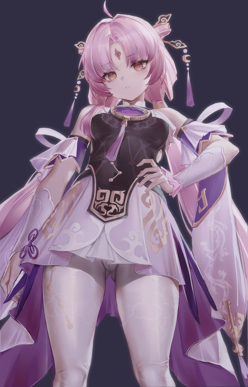 fu xuan (honkai and 1 more) drawn by lin_jingling