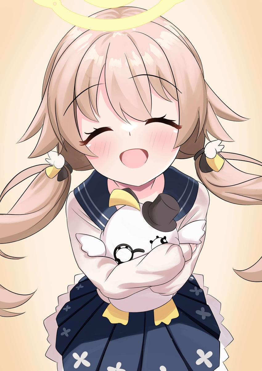 hifumi and peroro (blue archive) drawn by fj_hatsu