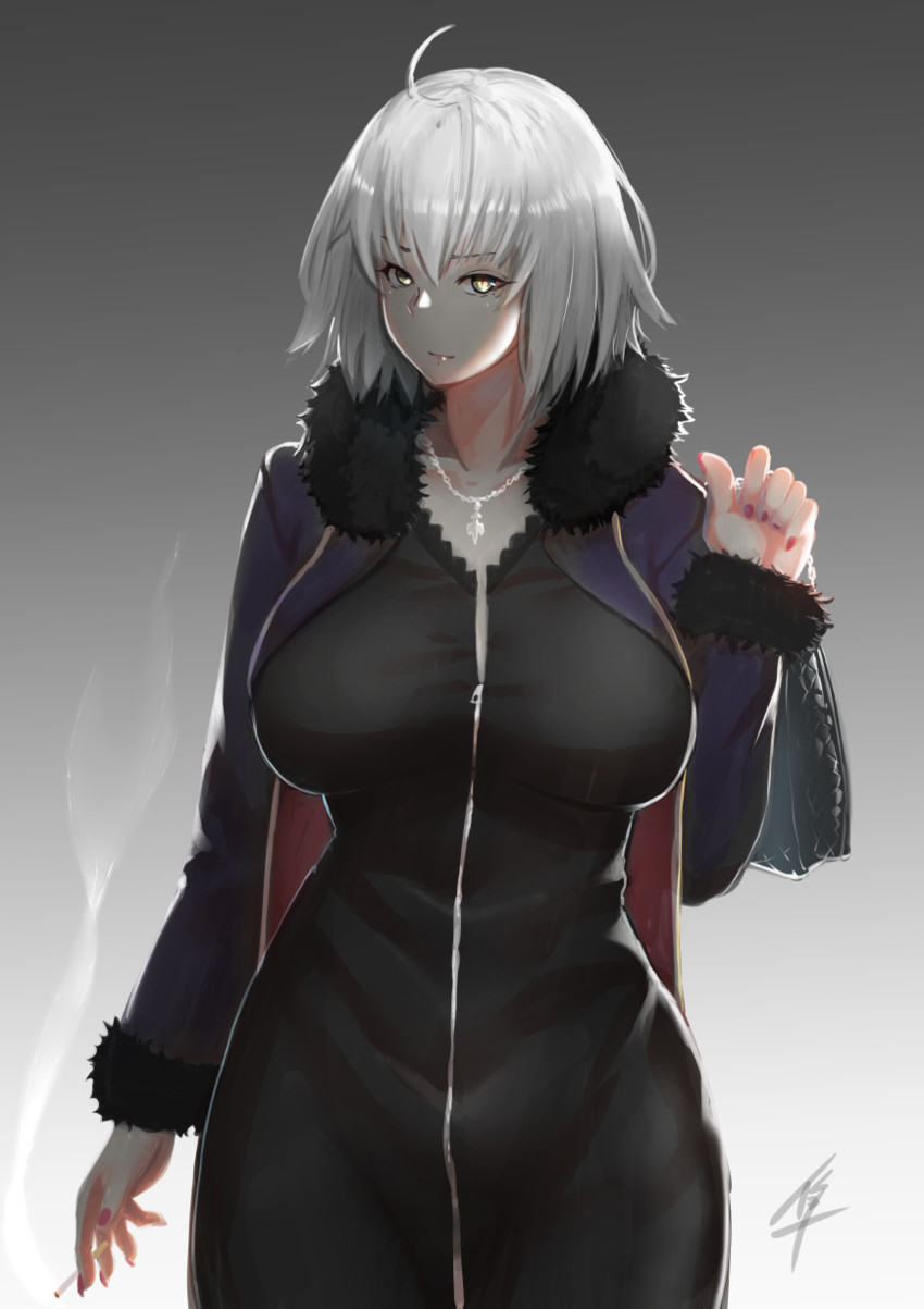 jeanne d'arc alter (fate and 1 more) drawn by hayabusa_(vert_320)