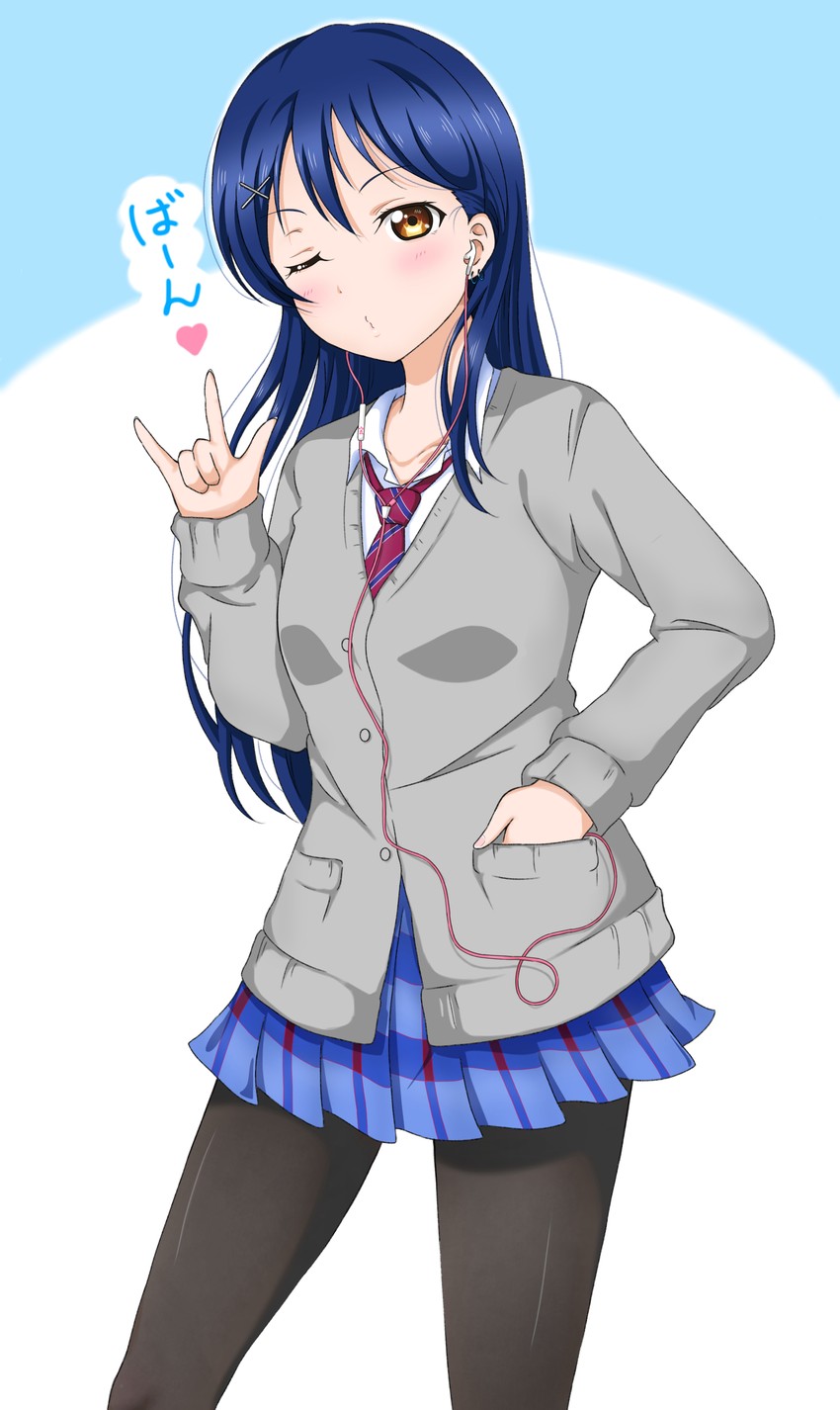sonoda umi (love live! and 1 more) drawn by nishigooto_no_hito