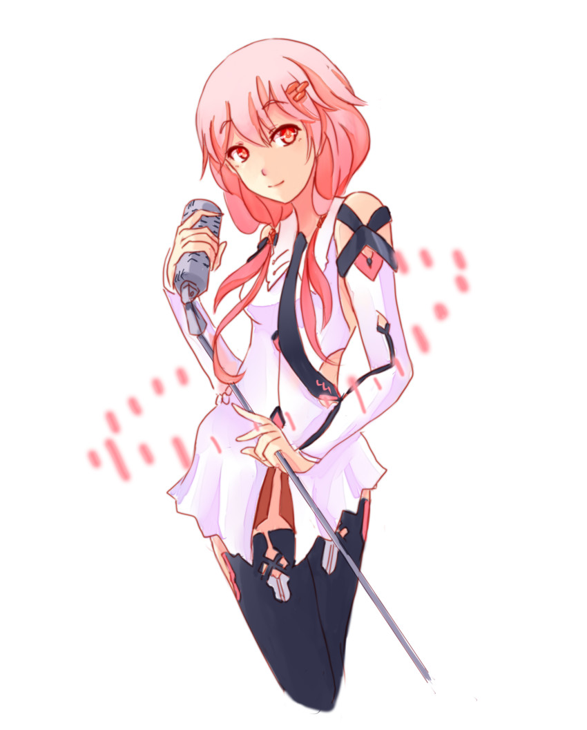 yuzuriha inori (guilty crown) drawn by yuzi_(xx_aqy)