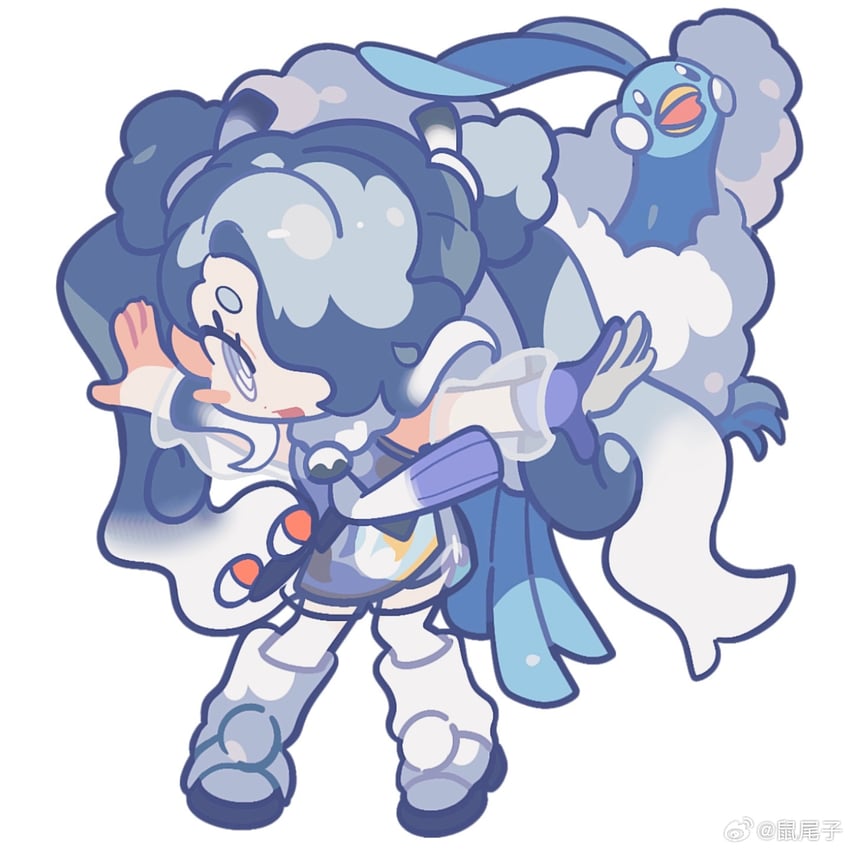 hatsune miku, altaria, and flying miku (pokemon and 2 more) drawn by horrorratman