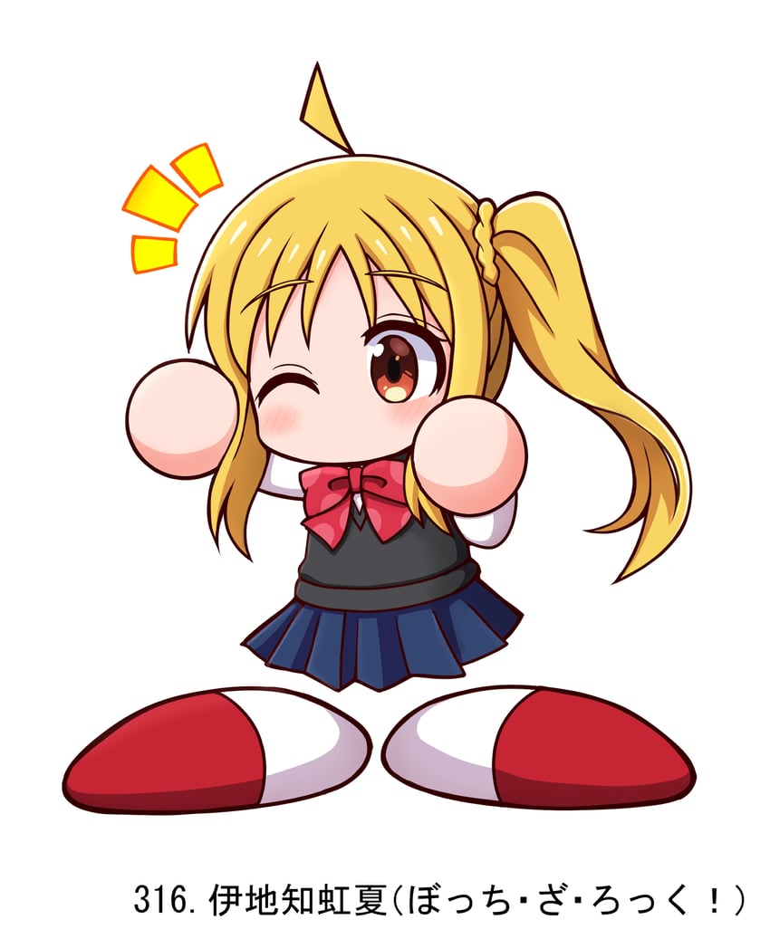 ijichi nijika (bocchi the rock! and 1 more) drawn by shiroi_tansu