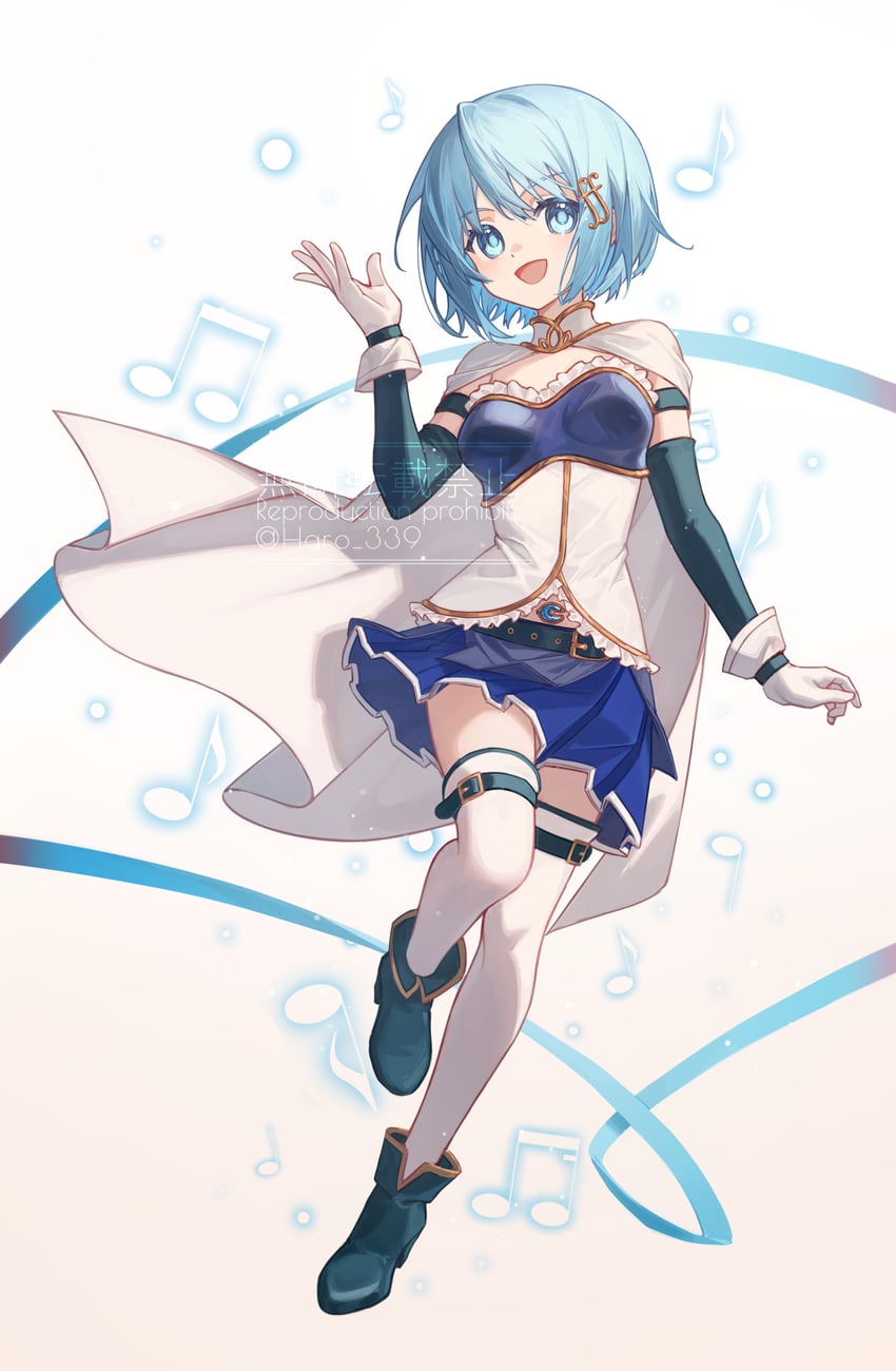 miki sayaka (mahou shoujo madoka magica) drawn by haro_(haro_339)