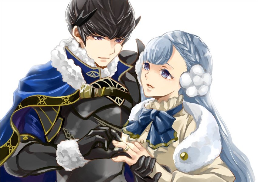 berkut and rinea (fire emblem and 1 more) drawn by renkonmatsuri