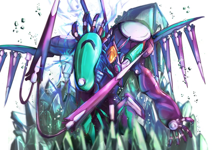 mark nicht (soukyuu no fafner) drawn by hinata_amano