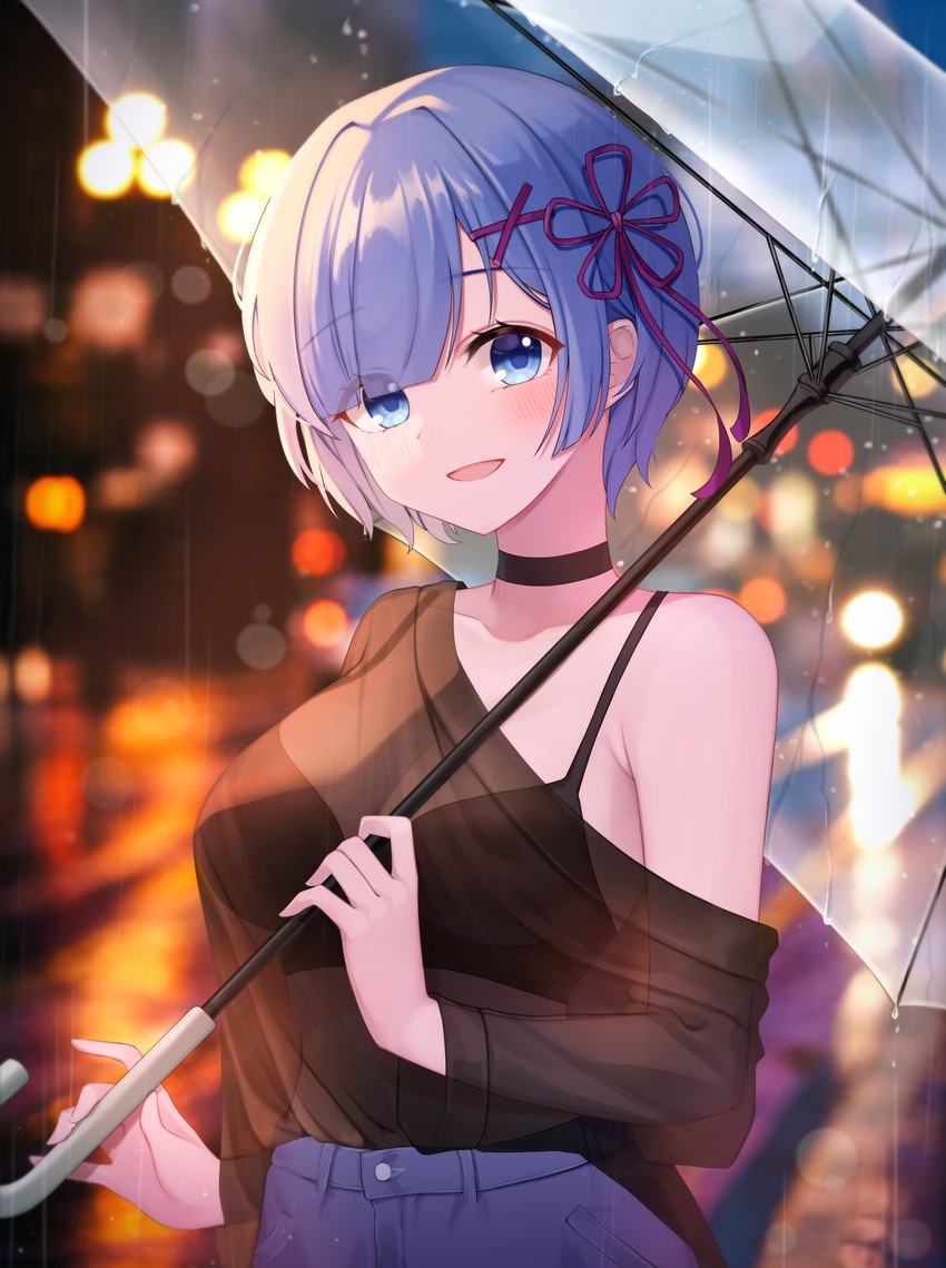 rem (re:zero kara hajimeru isekai seikatsu) drawn by gya_(144)