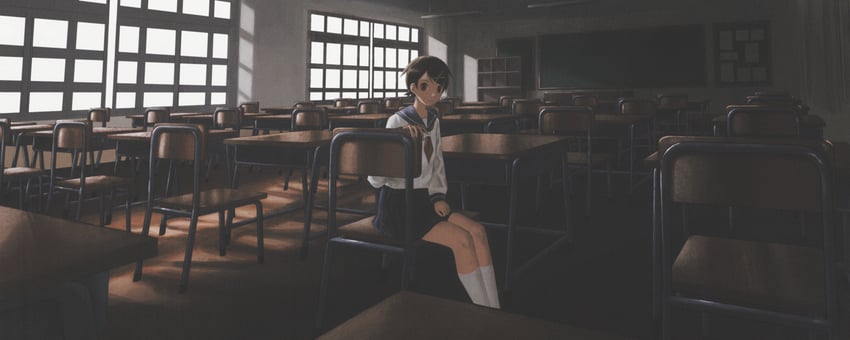 fuura kafuka (sayonara zetsubou sensei) drawn by minami02573255
