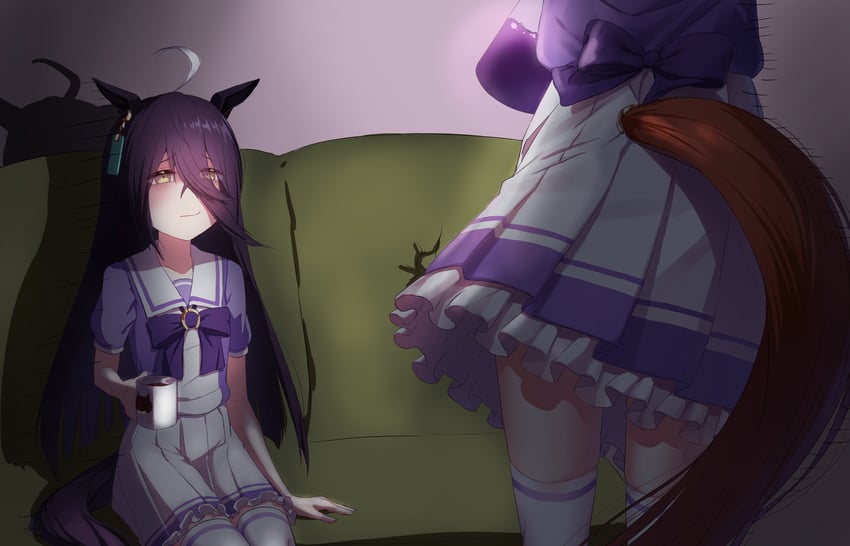 agnes tachyon and manhattan cafe (umamusume and 1 more) drawn by reo-illust4696