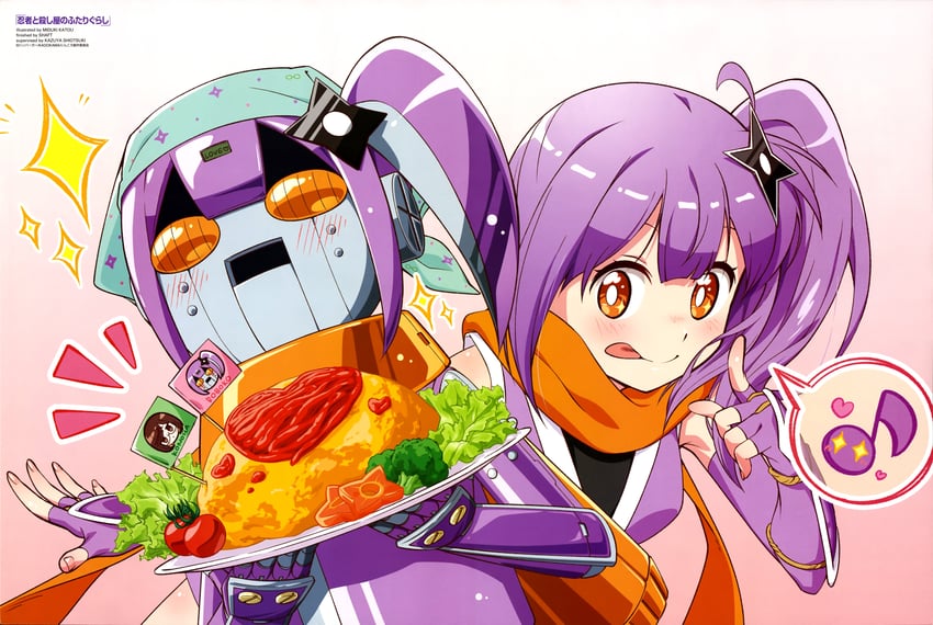 kusagakure satoko, koga konoha, and roboko (newtype and 1 more)
