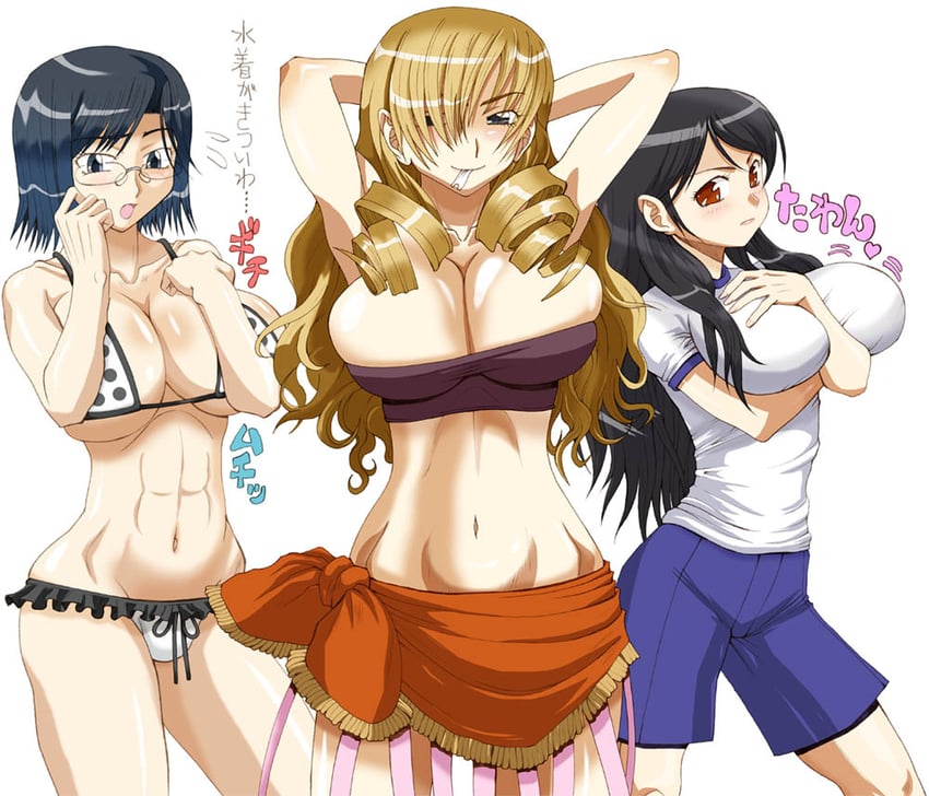 fukiyose seiri, konori mii, and oriana thomason (toaru majutsu no index and 2 more) drawn by gorigori222