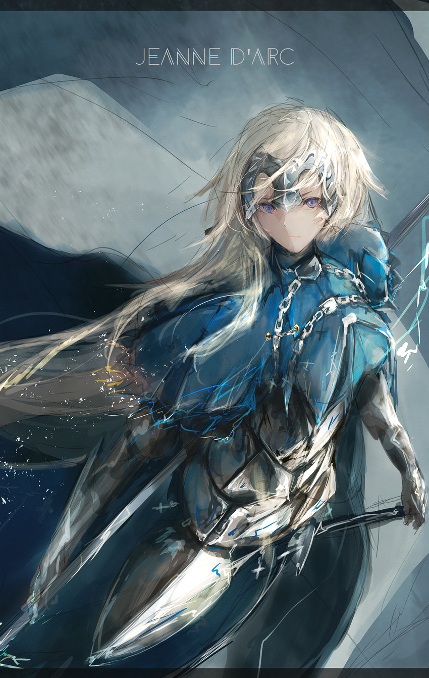 jeanne d'arc (fate and 1 more) drawn by marumoru