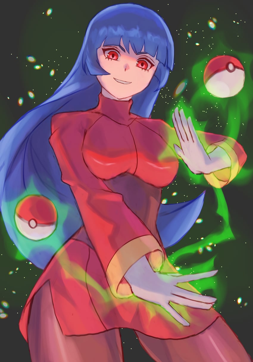 sabrina (pokemon and 1 more) drawn by aoyagi_0