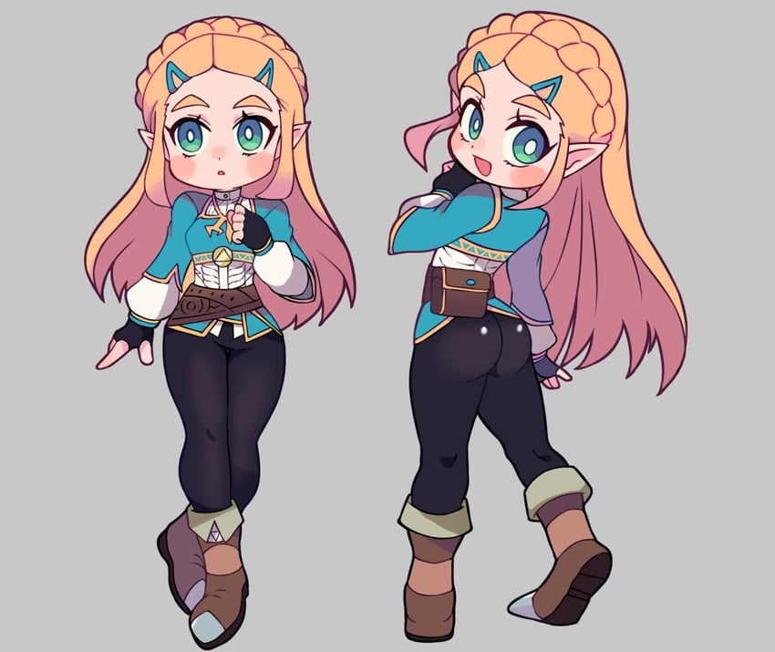 princess zelda (the legend of zelda and 1 more) drawn by miyata_(lhr)