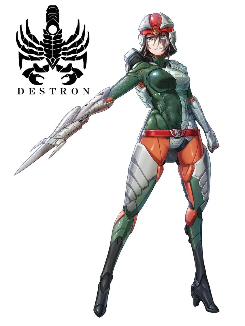 knife armadillo (kamen rider and 1 more) drawn by eidenjyou1997