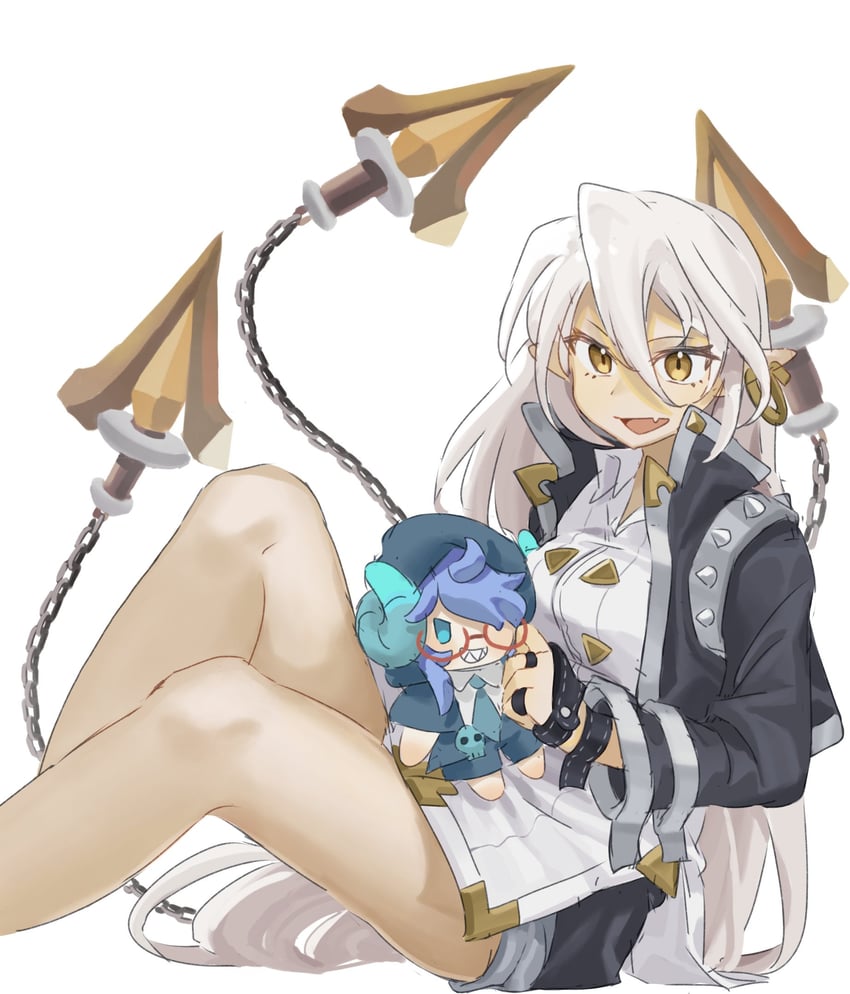 mad scientist gremory and odile (guardian tales) drawn by jupitermu