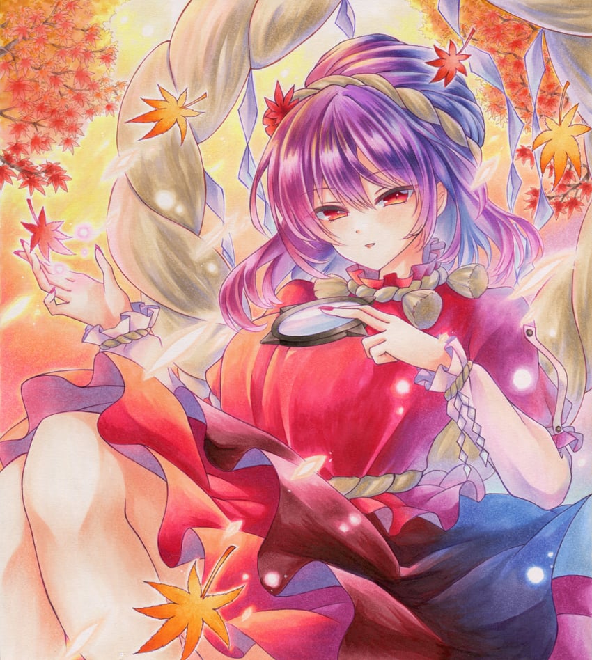 yasaka kanako (touhou) drawn by wassmint