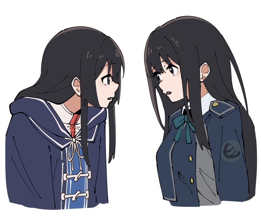 inoue takina, nanahoshi shizuka, and wakayama shion (lycoris recoil and 1 more) drawn by masruu