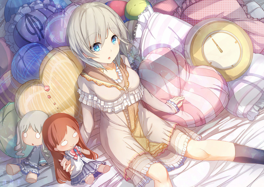 kanzaki ranko, nitta minami, and anastasia (idolmaster and 1 more) drawn by mitu_yang