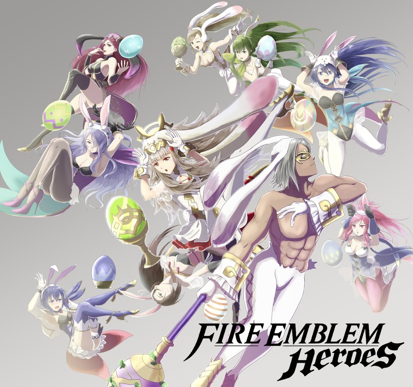 lucina, camilla, sharena, kagero, veronica, and 5 more (fire emblem and 5 more) drawn by sukkirito_(rangusan)