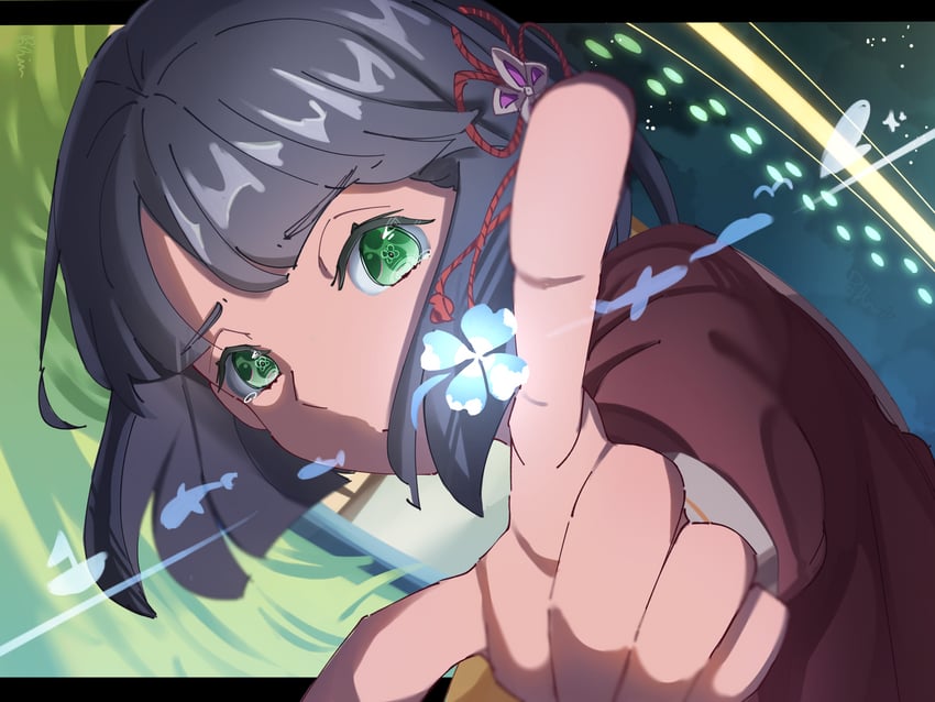 momose ginko (love live! and 1 more) drawn by piririi