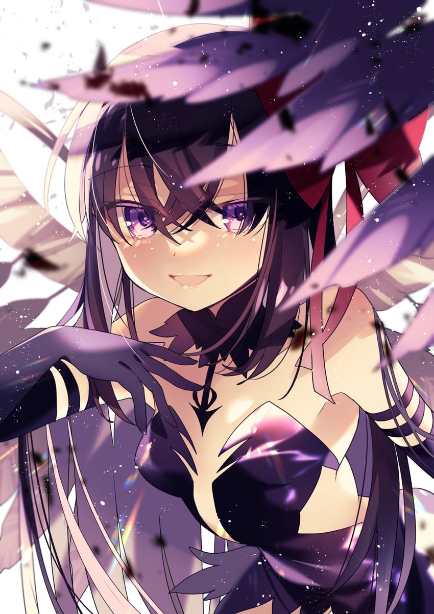 akemi homura and akuma homura (mahou shoujo madoka magica and 1 more) drawn by ayumaru_(art_of_life)