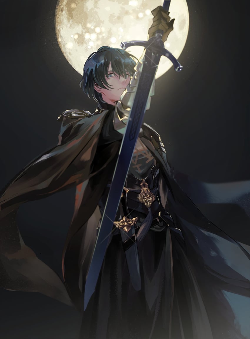 male byleth (fire emblem and 1 more) drawn by en_(enxxx)