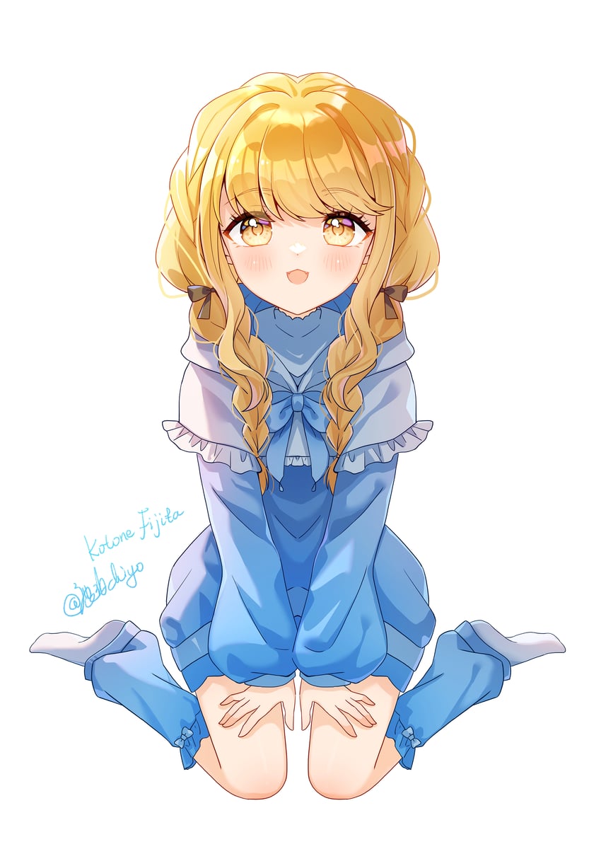 fujita kotone (idolmaster and 1 more) drawn by ximilulu