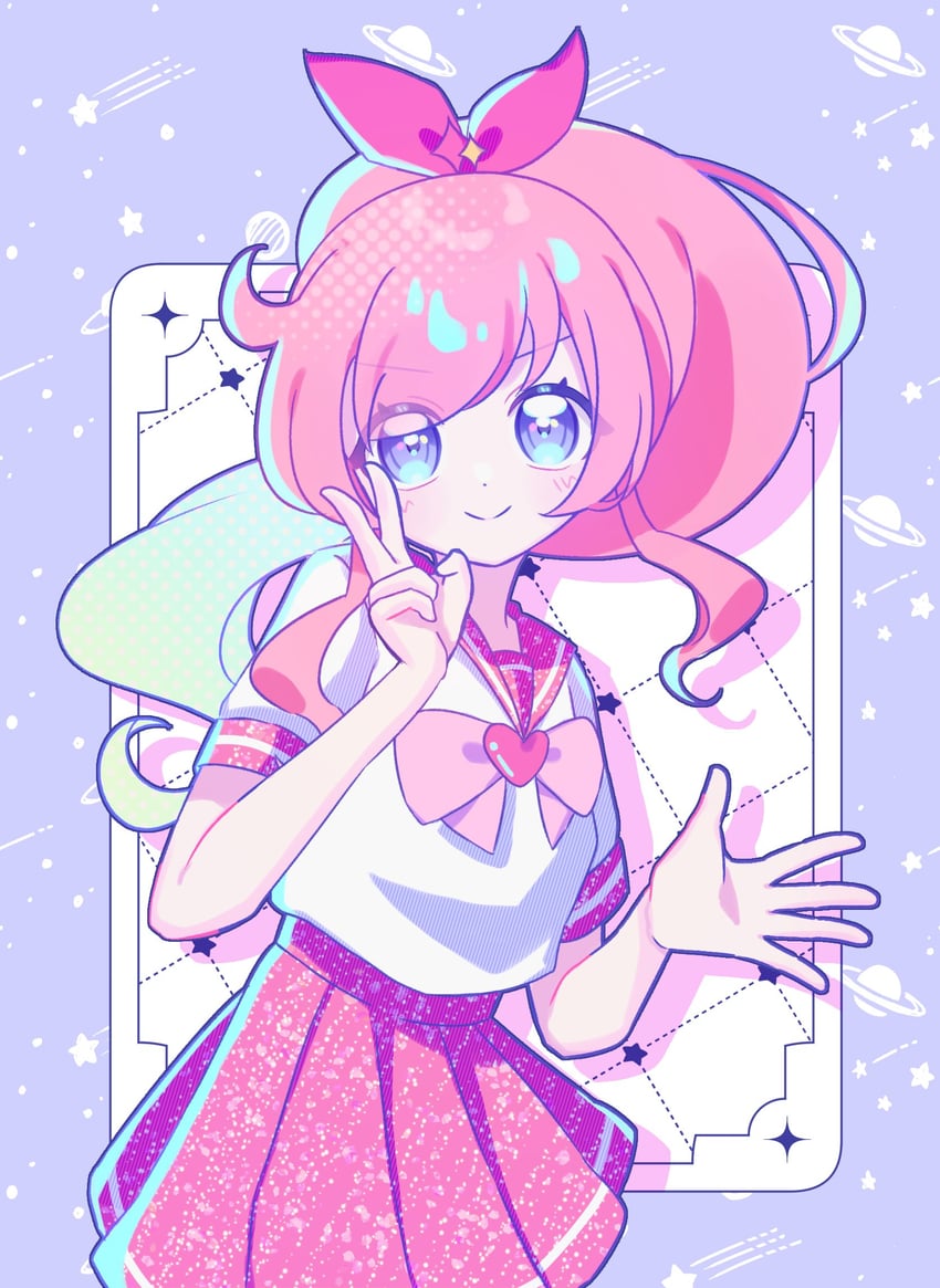 momoyama mirai (pretty series and 1 more) drawn by karomu