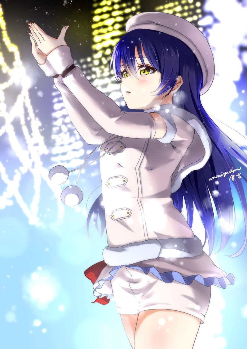 sonoda umi (love live! and 1 more) drawn by amamiya_(re-amamiya)