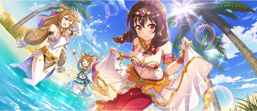 yunyun, miia, and amy (kono subarashii sekai ni shukufuku wo! and 1 more)