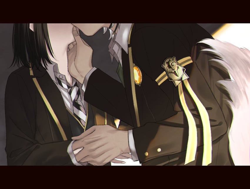 yuu and jack howl (twisted wonderland) drawn by kmkm_puddiiiing