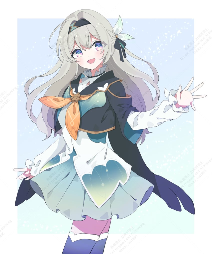 firefly (honkai and 1 more) drawn by kanaria_(mint_tea1256)