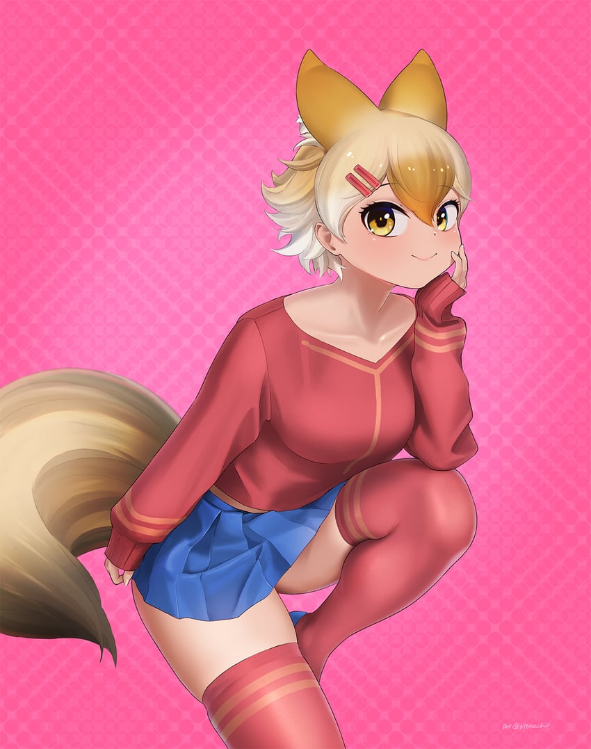 mita and coyote (kemono friends and 2 more) drawn by beleven